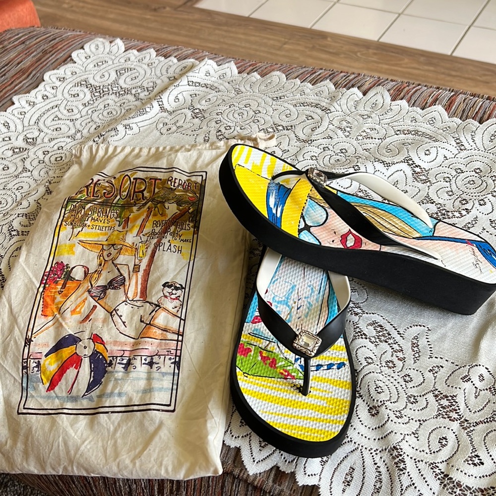 Colorful Women's Flip Flops